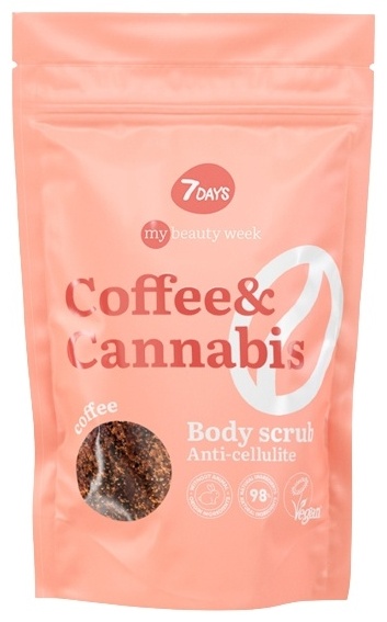 7DAYS Coffee Cannabis скраб 250 г