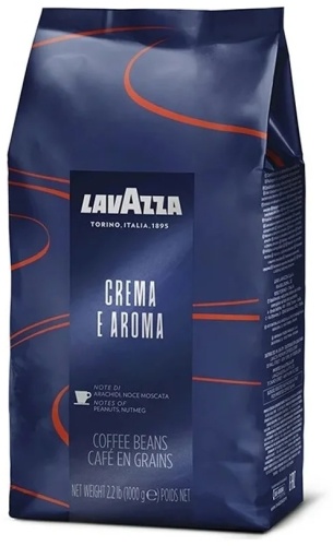 Кофе Lavazza Crema e Aroma Espresso зерновой в пакете 1000 г