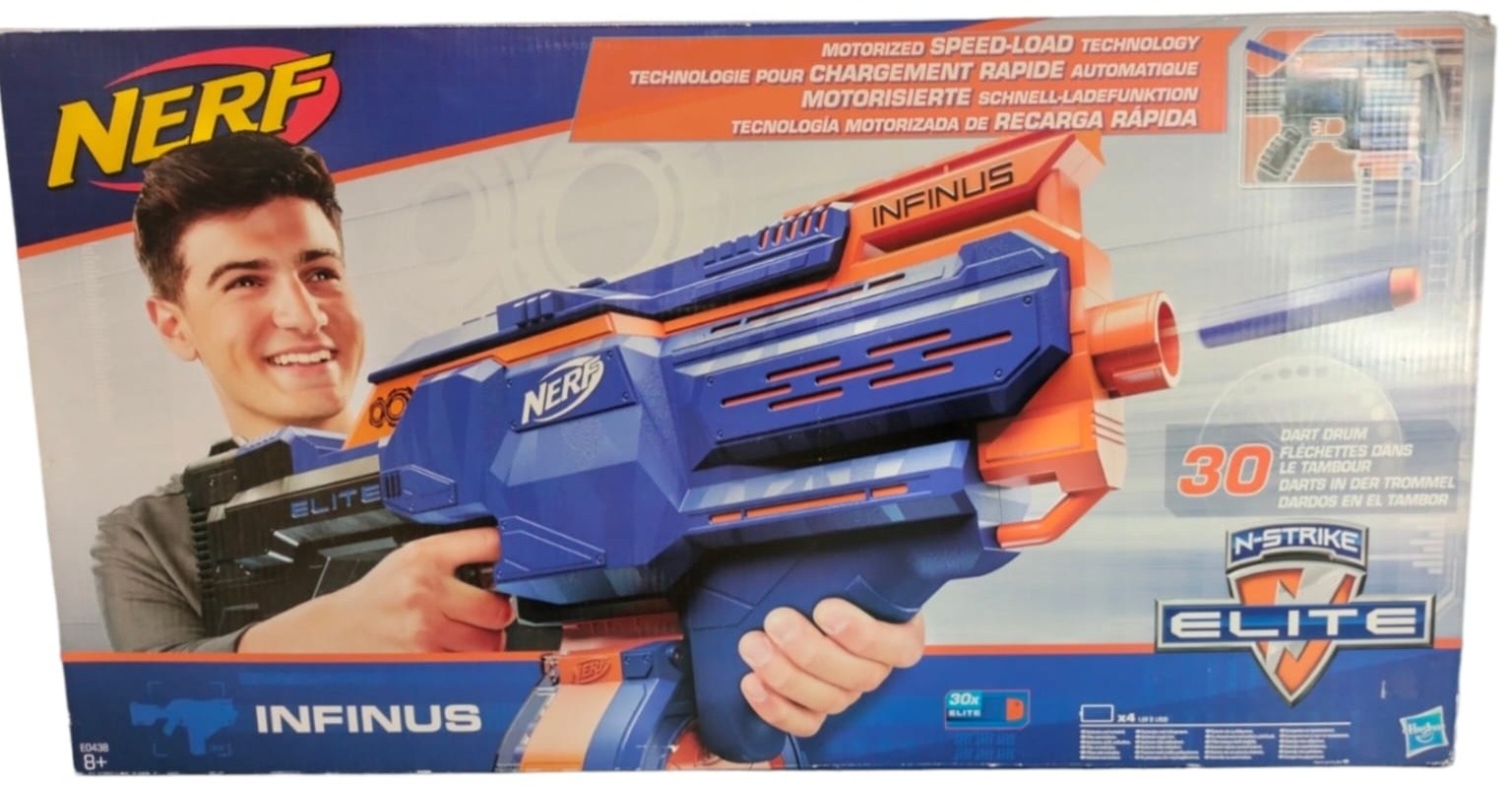 Купить Бластеры Nerf Элит Инфинус E0438, пластик 30 в Алматы – Магазин ...