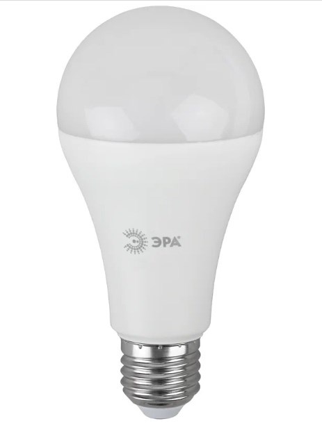 ЭРА 25W E27, светодиодная, теплый белый