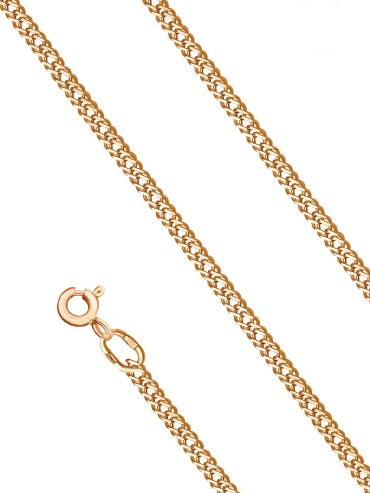 Lucente BRA-LU-585-8063297-18 длина 18 см, вес 0.79 г золото, плетение двойной ромб