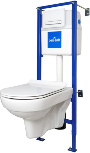 Комплект инсталляция и унитаз Cersanit City New Clean On