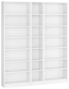 Стеллаж напольный ASU PLUS, 200x28x235 см, белый