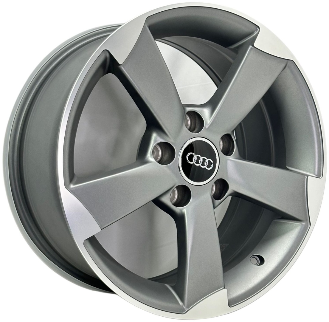 Yixing Rotor 5931 7.5x16/5x112 D66.6 ET35 4 диска серебристый, графит матовый