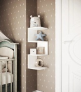 Полка Goods259, 25х25x71 см, белый