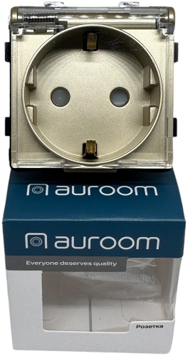 Auroom встраиваемая 121104, электрический цвет золотистый