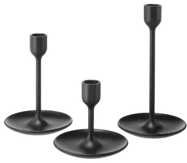 IKEA подсвечник ФУЛЛТАЛИГ 203.500.97, металл