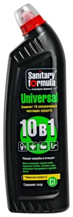 Жидкость Sanitary Formula Universal 10 в 1 1 л 1 кг