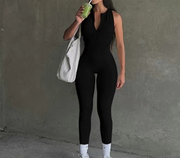 Фитнес-комбинезон FASHION CLASSICS черный