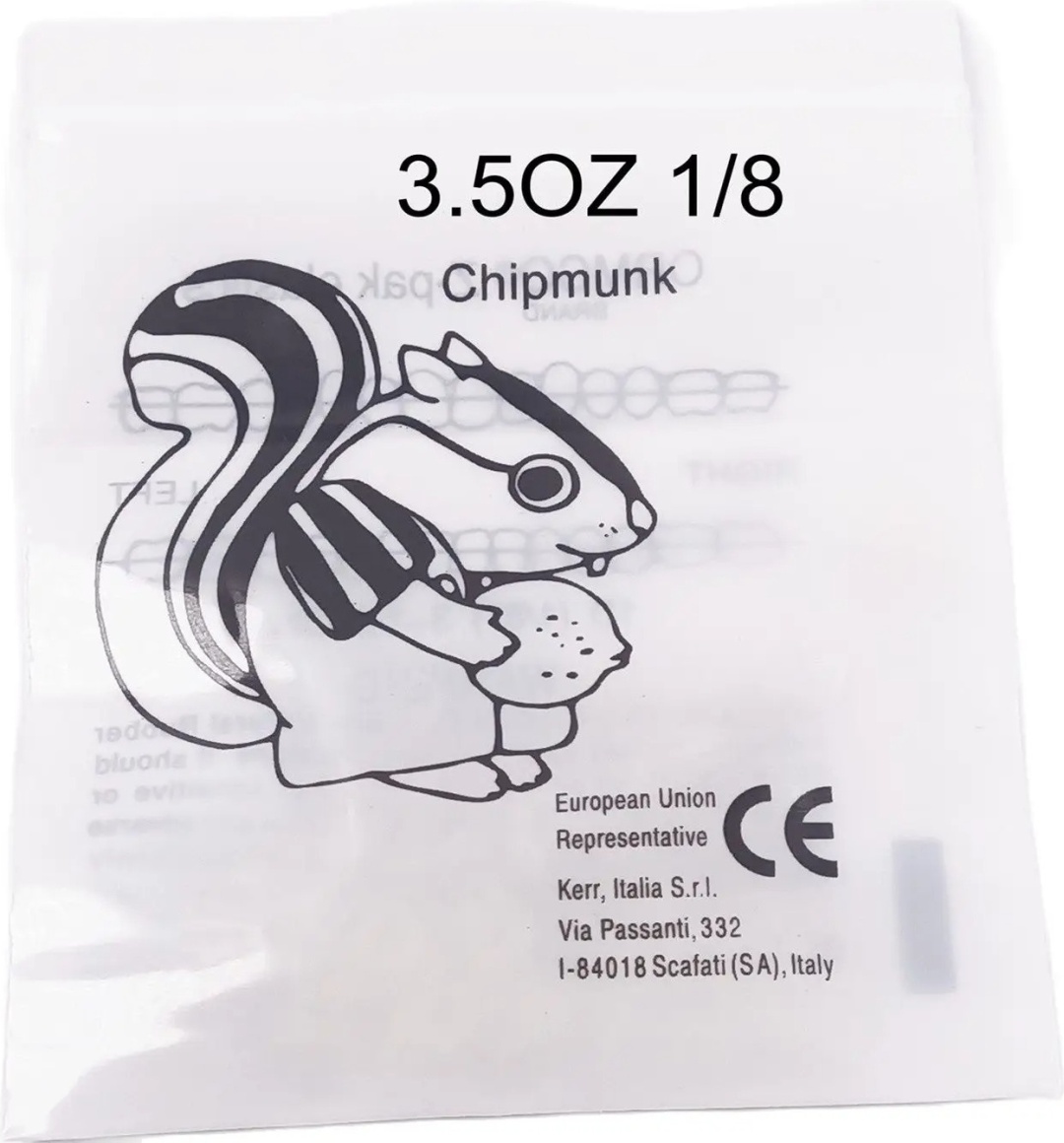 Эластичная тяга Бурундук 3.5 oz 1/8 3 упаковки по 100 шт