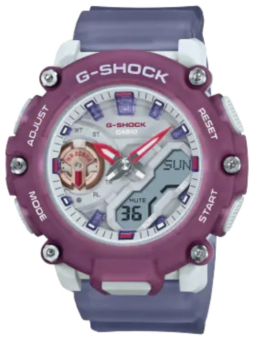 Кварцевые CASIO GMA-S2200PE-6ADR полимерный пластик