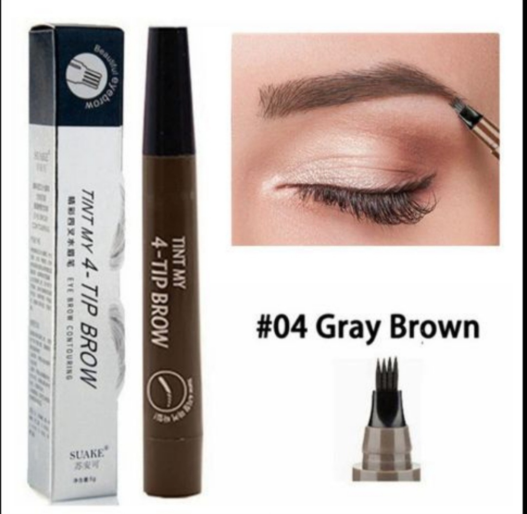 Suake маркер Tint My 4 Tip Brow 04 Gray Brown 5.5 мл