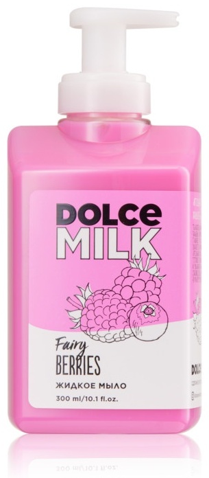 Жидкое мыло туалетное DOLCE MILK Жидкое мыло для рук Ягодный бум 300