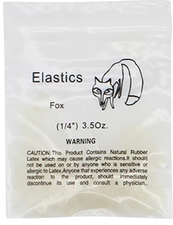 Ormco эластичная тяга Elastics Fox 3.5 oz 1/4 5 упаковок по 100 шт