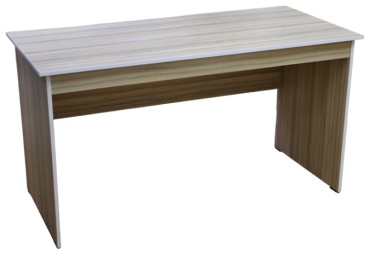 Стол компьютерный ZETA Интеро КУЛ-104, 140х65x75 см, серый, мультиколор