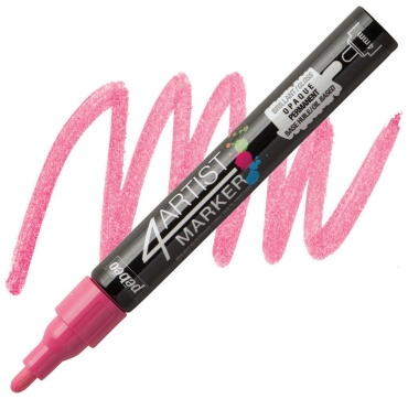 Маркер PEBEO 4Artist Marker/580137, 1 шт, 4 мм, Розовый