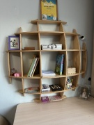 Полка 1908, 110х28x110 см, коричневый