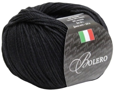 Моток Seam 02 черный 140 м 50 г