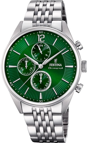 Кварцевые Festina F20285/8 нержавеющая сталь