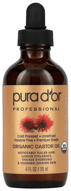 Pura Dor Professional Organic Castor Oil масло для тела 118 мл