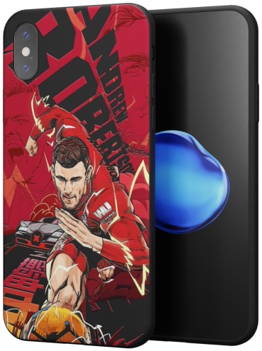 Чехол Mcover для Apple iPhone X, iPhone Xs черный