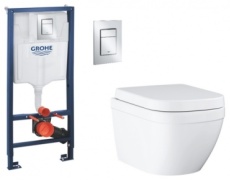 Рамная инсталляция Grohe Euro 4 в 1 120133 белый