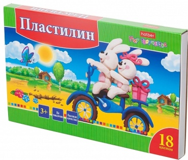Классический Hatber Ушастики количество цветов: 18 шт