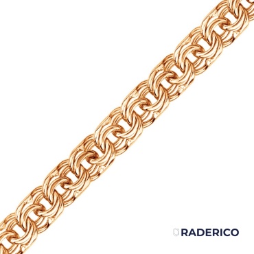 Raderico Q-5-575023357 длина 55 см, вес 3.82 г золото, плетение бисмарк