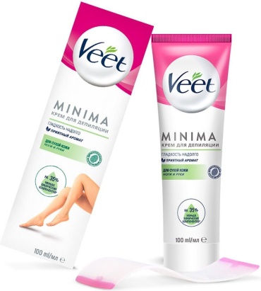 Veet Minima крем для депиляции для сухой кожи 100мл