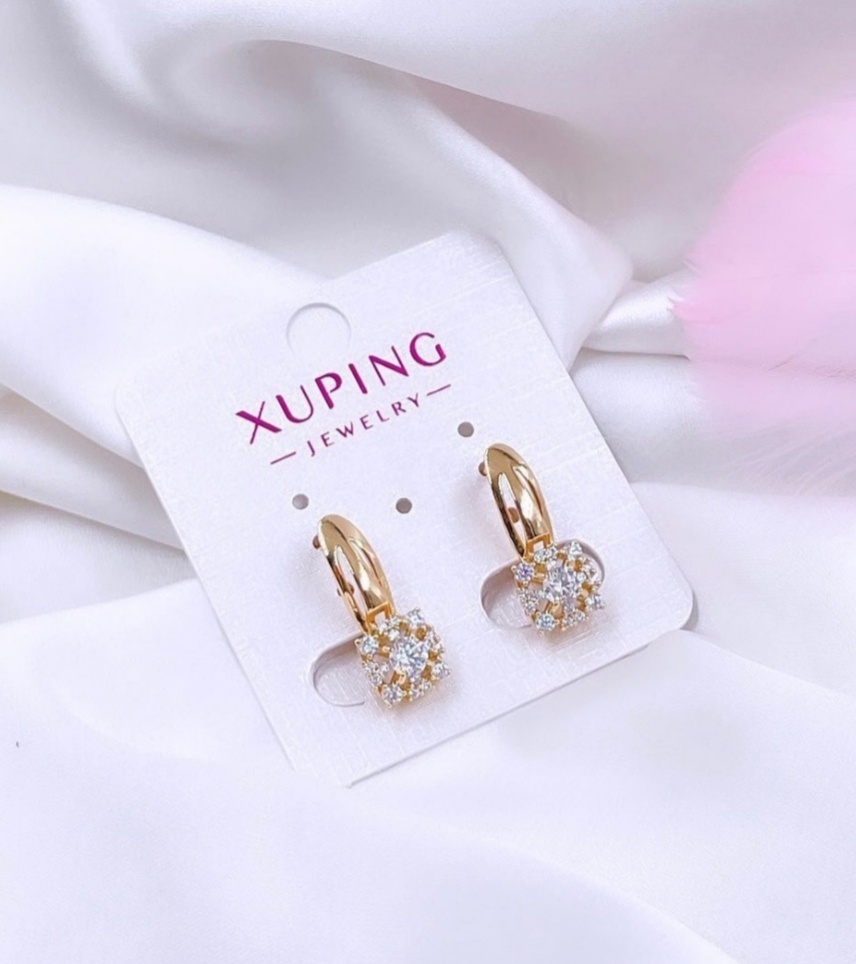 Серьги Xuping Jewelry титан, перламутр