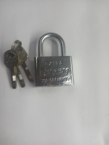 Замок навесной, английский BINARY 3040, 50х35 мм