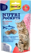 GimCat Nutri Pockets подушечки лосось 60 г 1 шт