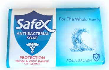 Кусковое мыло туалетное Safex Aqua Splash 120 г