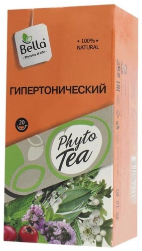 Белла фито-чай Гипертонический 1.5
