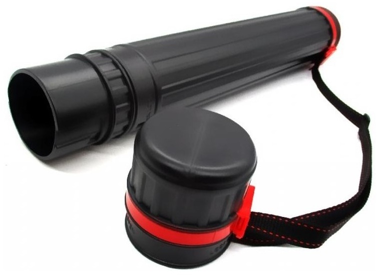 Тубус HT-608A черный 13 см