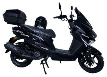 Скутер DY-YA MAX Racing черный