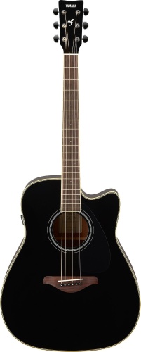 Гитара акустическая Yamaha FGC-TA VED5590 черный