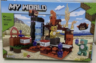 Конструктор MY WORLD Minecraft 17973780_780973, деталей 305 шт