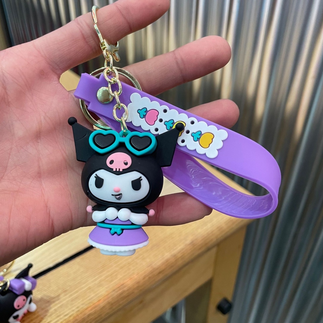 Брелок Kuromi пластик 1 шт