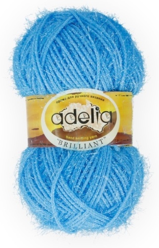 Моток Adelia BRILLIANT40 ярко-голубой 90 м 50 г