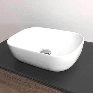 Раковина Comforty 78105 накладная овальная 45.50х32.50 см, санфарфор