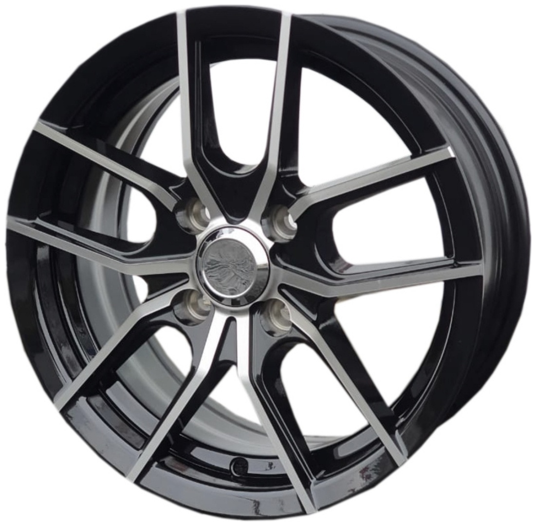 ACQ MR-35 6x14/4x100 D67.1 ET35 черный, серебристый