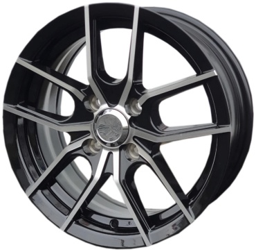 ACQ MR-35 6x14/4x100 D67.1 ET35 4 диска черный, серебристый