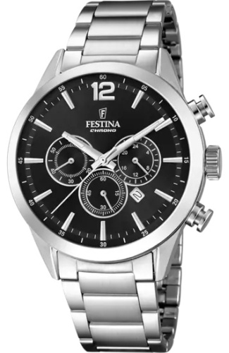 Кварцевые Festina F20343/8 нержавеющая сталь