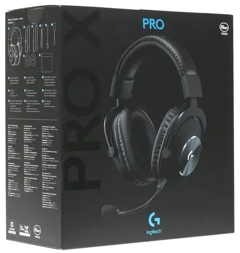 Купить Наушники Logitech G Pro X черный в кредит в Алматы – Kaspi Магазин