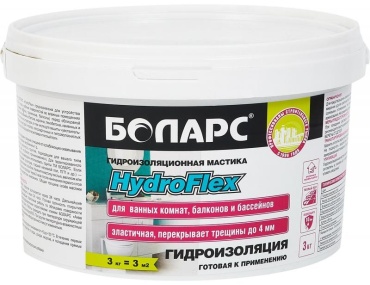 Мастика Боларс HydroFlex, 3 кг