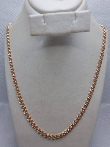 Zhanar Gold ZHA84-02 длина 55 см, вес 7.56 г золото, плетение нонна