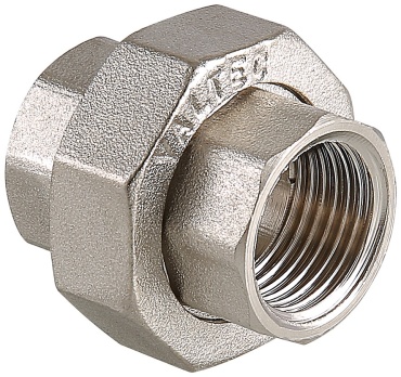 VALTEC разъемное соединение (американка) VTr.340.N.0008, латунь никелированная, 1 шт