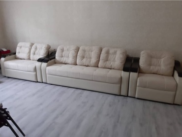 ARSLAN Глория 321 диван прямой (2 кресла, диван прямой) обивка ткань, бежевый