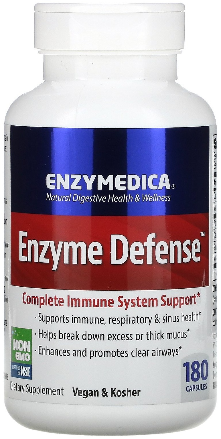 Купить Enzymedica БАД Enzyme Defense 180 капсул в Алматы – Магазин на ...